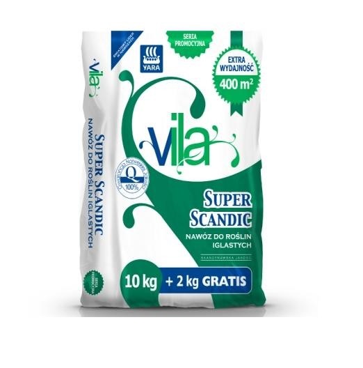 Добриво для хвойних дерев SUPER SCANDIC 10 + 2кг, Vila