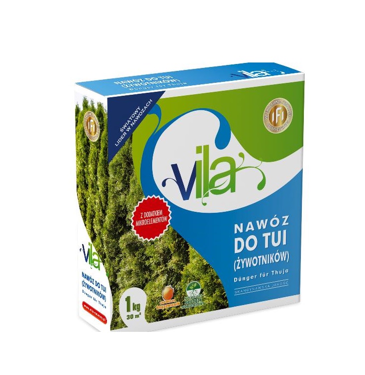 Добриво для туй 1кг Vila