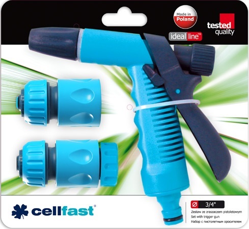 Комплект з пістолетним зрошувачем 3/4, Cellfast 50-535