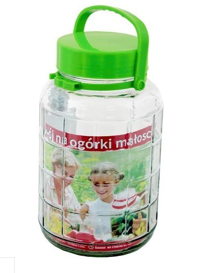 Слоїк для квашення огірків, 8л